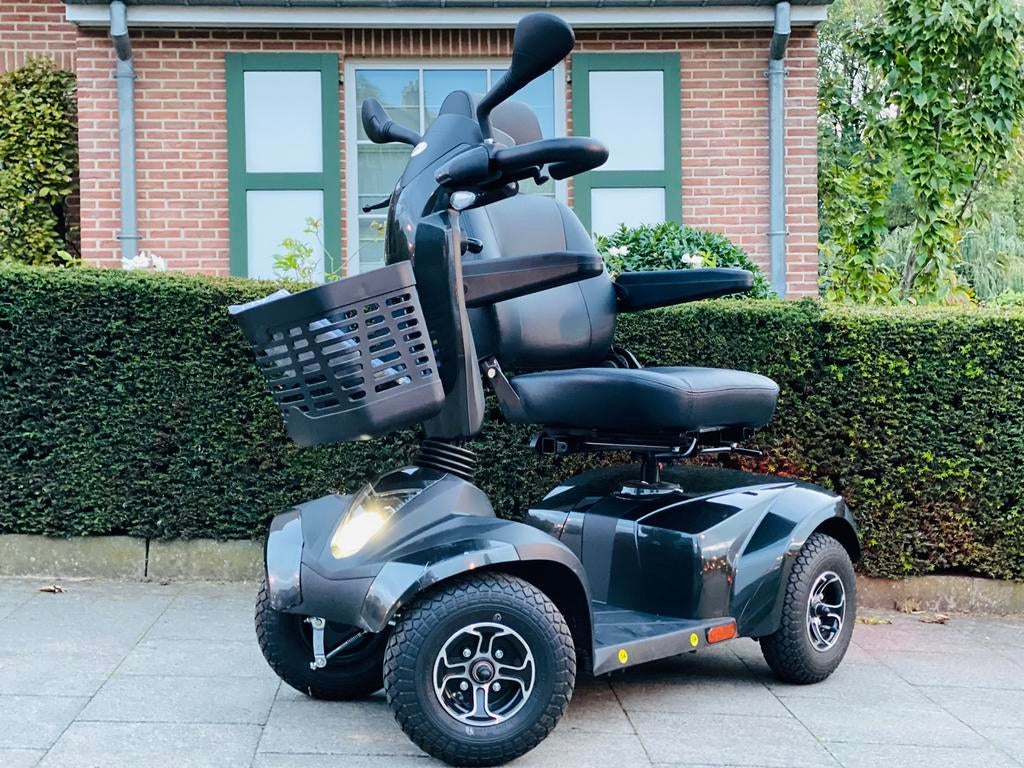 Voiturette électrique Strider ST4D Scootmobiel etat neuf, Enlèvement ou Envoi, Pliant, Comme neuf, Fauteuil roulant électrique