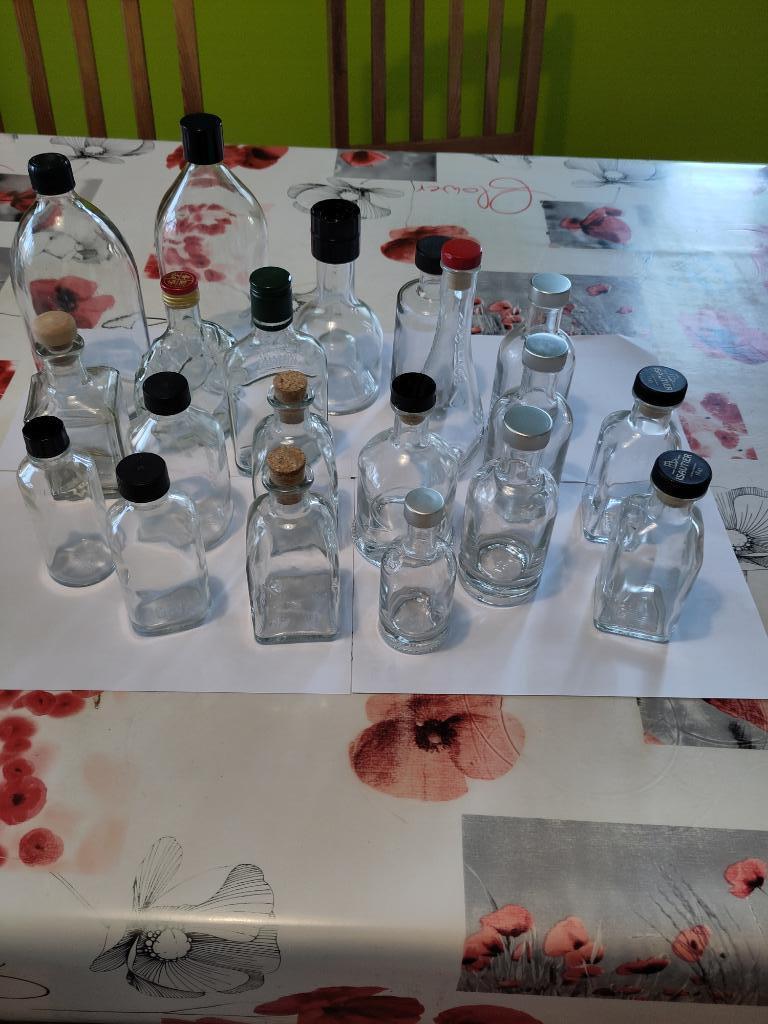 Lot de 20 flacons/petites bouteilles, Enlèvement