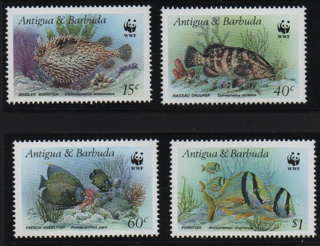 Dieren van Amerika, WWF, Postzegels en Munten, Ophalen of Verzenden, Postfris, Midden-Amerika