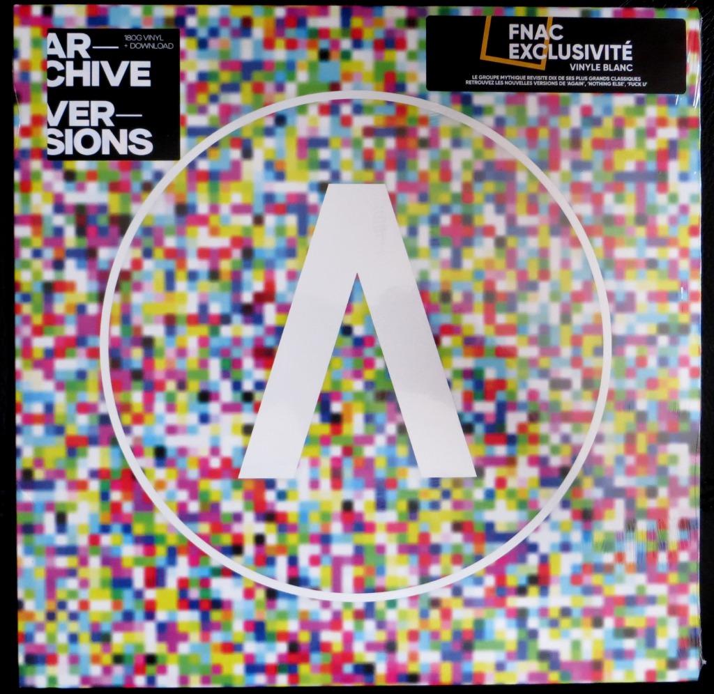ARCHIVE - VERSIONS - LP WHITE VINYL  - FNAC ONLY, Cd's en Dvd's, Vinyl | Rock, Nieuw in verpakking, Progressive, 12 inch, Verzenden