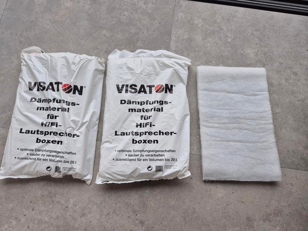 Visaton geluidsisolatie - polyesterwol, Ophalen of Verzenden