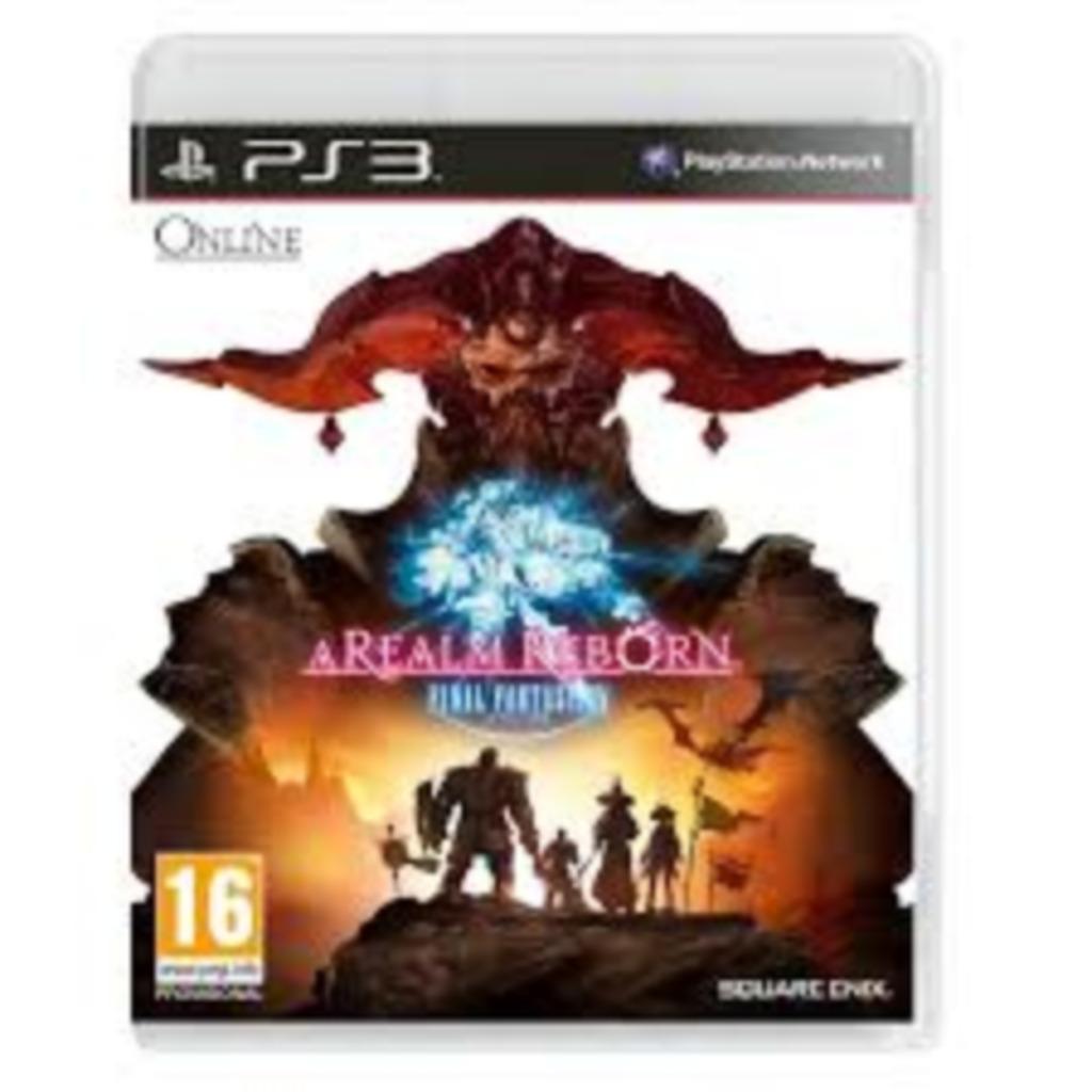 Final Fantasy 14 : A Realm Reborn (PS3)., Consoles de jeu & Jeux vidéo, Jeux | Sony PlayStation 3, Comme neuf, Jeu de rôle (Role Playing Game)