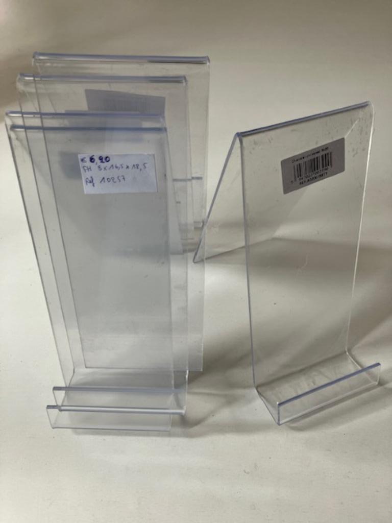 Lot folderhouders - Plexiglas, Ophalen