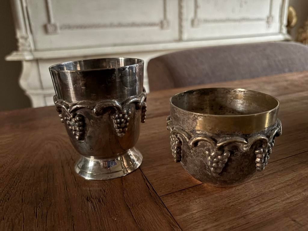 Verzilverde potjes, Ophalen of Verzenden
