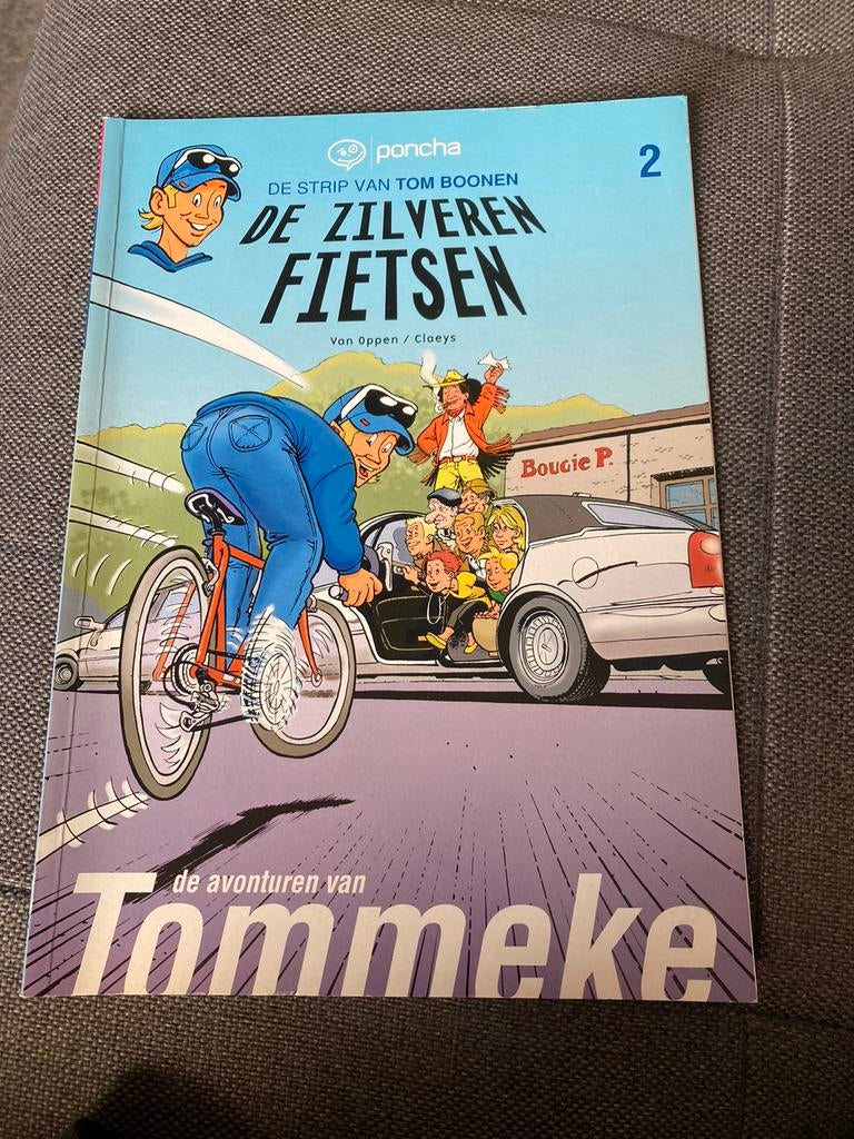 I. Claeys - Zilveren fiets - de strip van Tom Boonen, Enlèvement ou Envoi, Comme neuf, I. Claeys