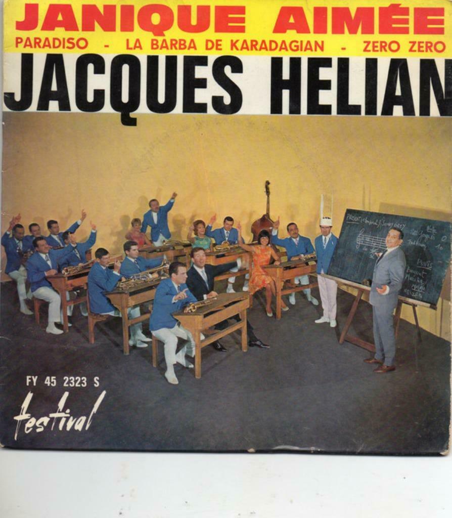 Jacques Helian Et Son Nouvel Orchestre ‎– Janique Aimee, Ophalen of Verzenden, Overige formaten