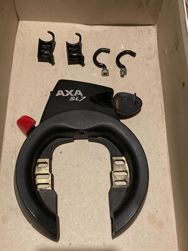 Fietsslot, Fietsen en Brommers, Fietsaccessoires | Fietssloten, Ophalen, Gebruikt, Ringslot
