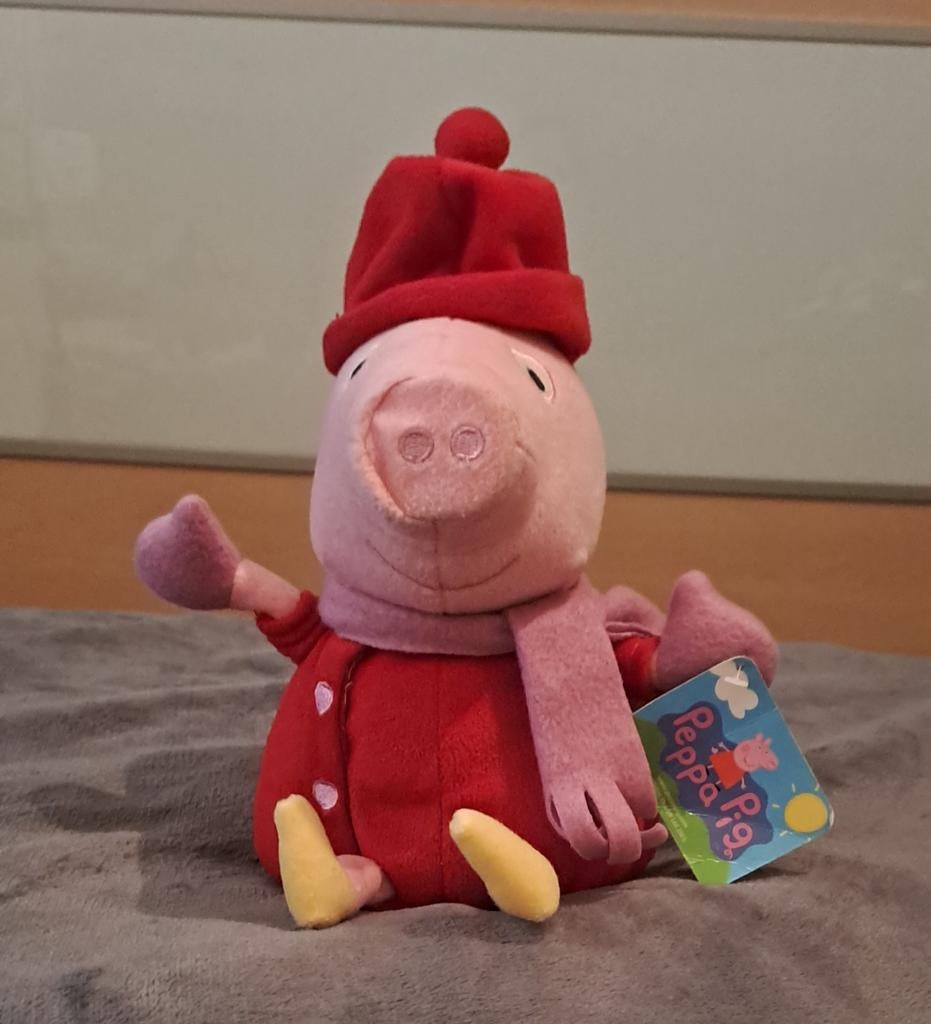 Peppa Big knuffel ( 28cm/15cm)  (nieuw), Ophalen of Verzenden, Nieuw, Overige typen