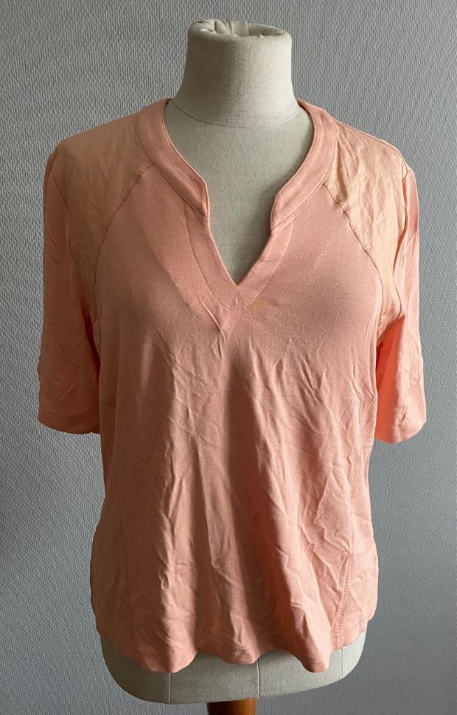 Zalmkleurig topje Hammer maat 44, Kleding | Dames, Verzenden, Maat 42/44 (L), Zo goed als nieuw, Korte mouw