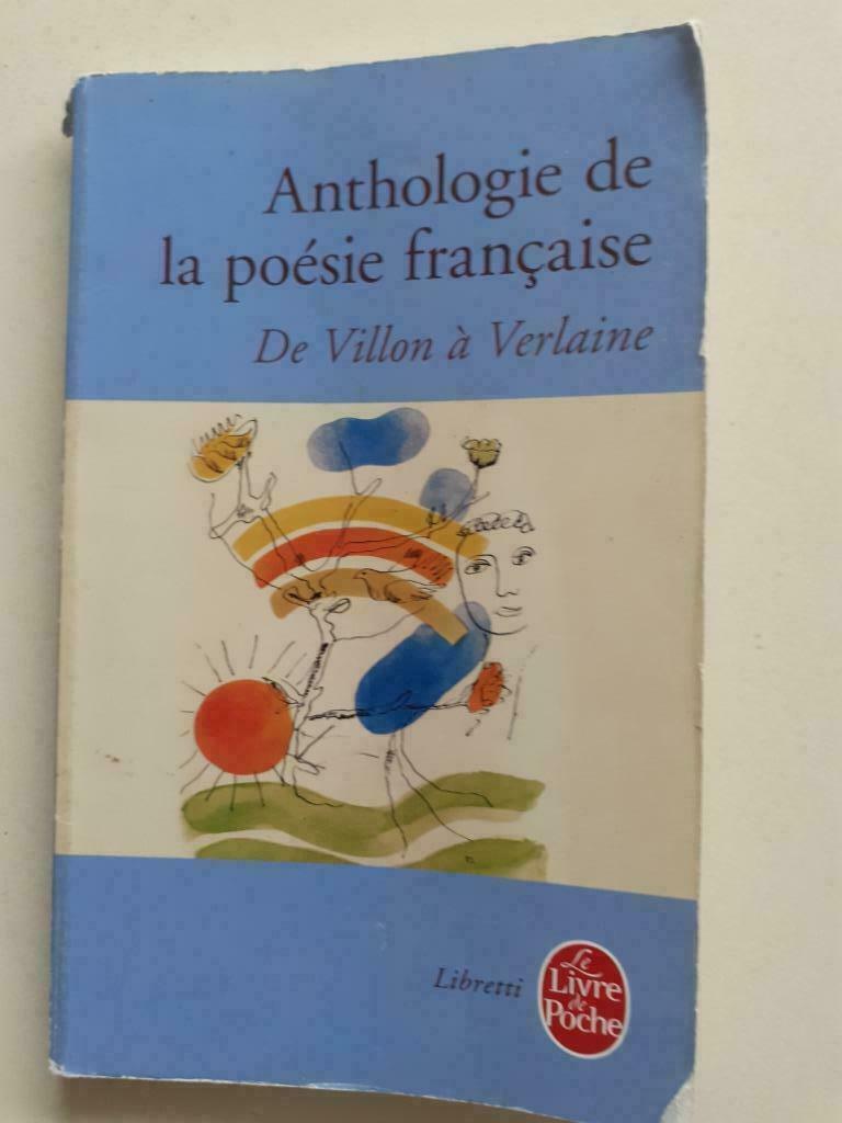 Anthologie de la poésie française  de VILLON à  VERLAINE, Ophalen of Verzenden, Zo goed als nieuw