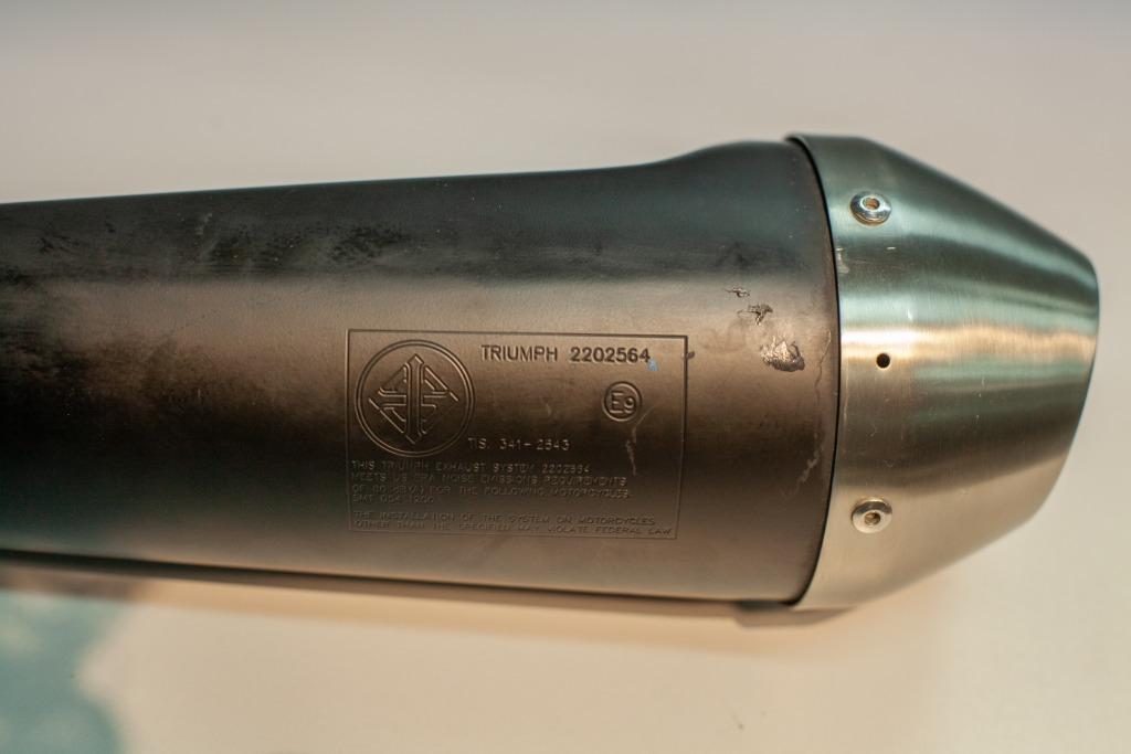 Silencieux origine Triumph SPEED TWIN, Motos, Enlèvement, Utilisé