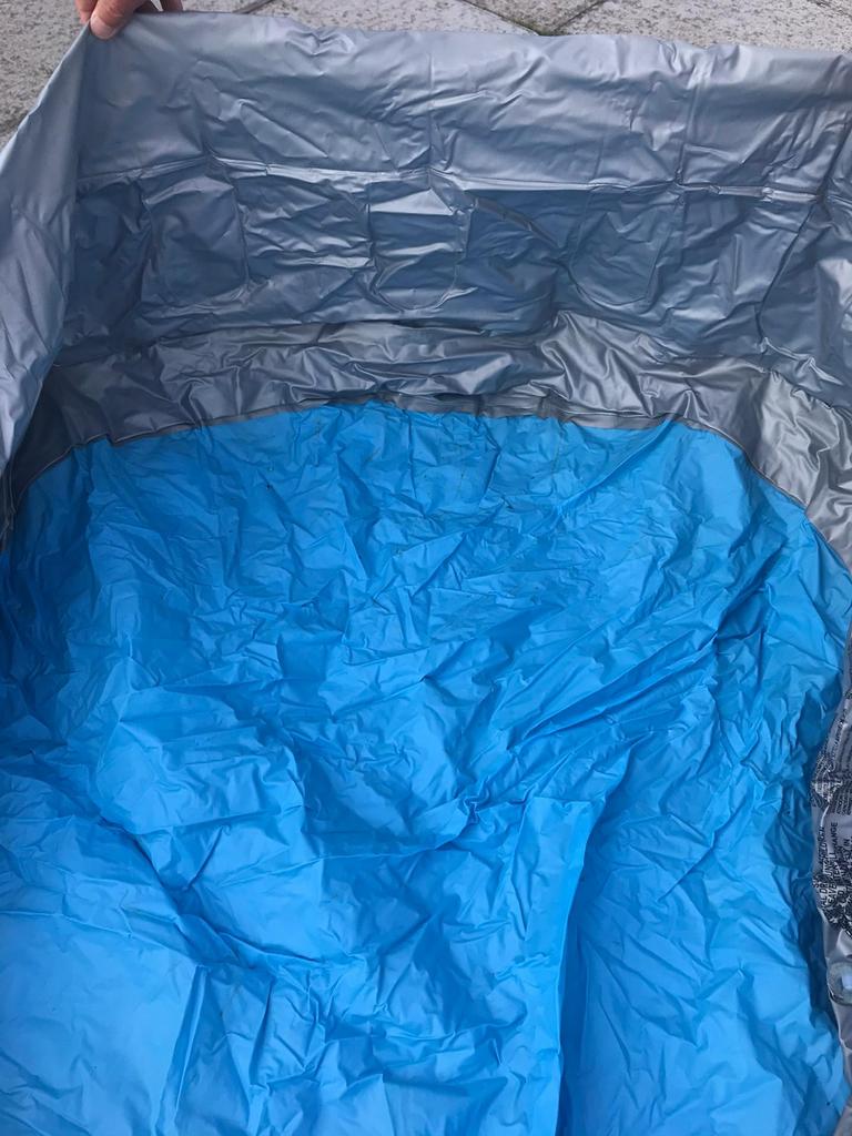 Degelijk opblaasbaar kinderzwembad rond : zo goed als nieuw!, Tuin en Terras, Ophalen, Minder dan 80 cm, Opblaaszwembad, Rond