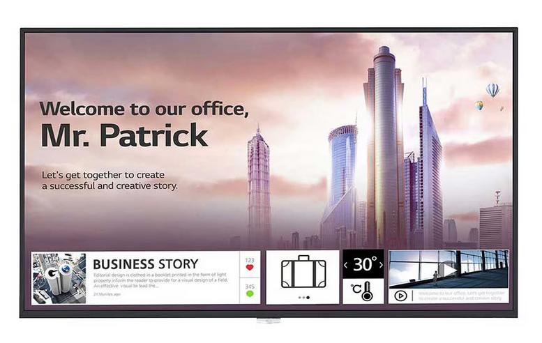 LG 55UH5F-H 55inch 4k signage screen, Ophalen, Gebruikt, IPS, Mail|pv-consulting.com