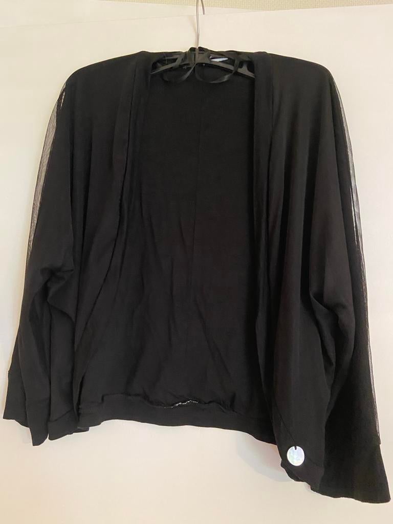 Gilet court noir, Taille 38/40 (M), Enlèvement ou Envoi, Mado et les autres, Comme neuf
