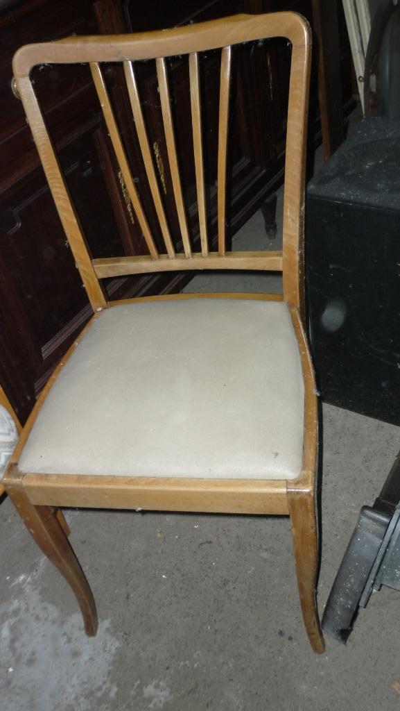 6 VINTAGE STOELEN, Ophalen