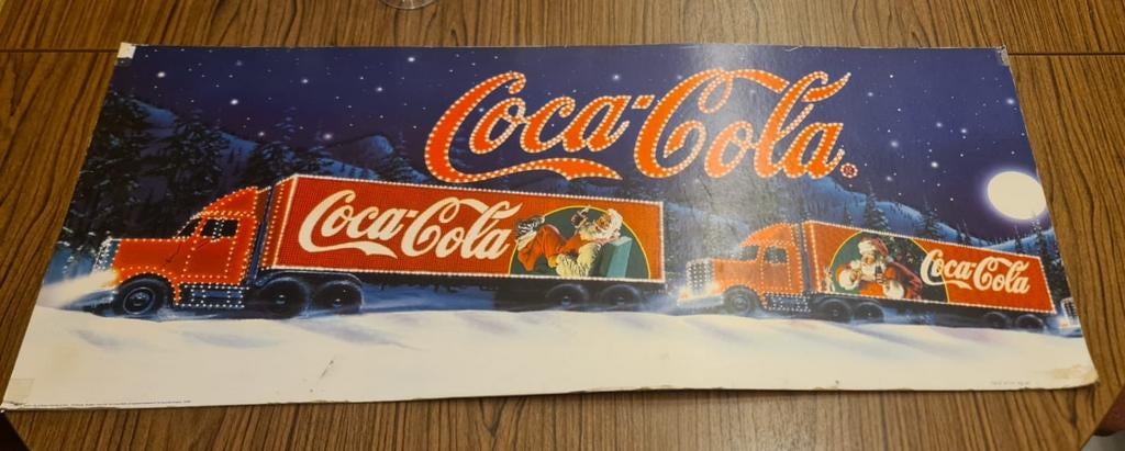 Coca Cola kersttruck publiciteit, Ophalen of Verzenden, Zo goed als nieuw