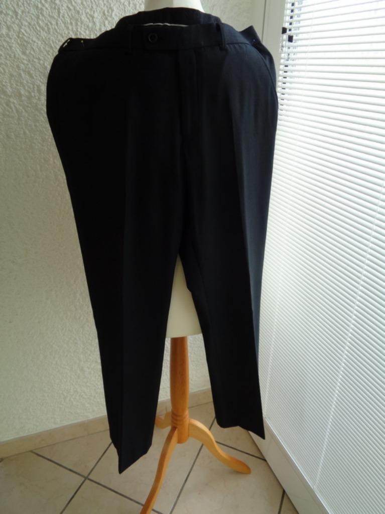 Pantalon noir rayures. Marque: "JULES". Taille 42., Kleding | Heren, Broeken en Pantalons, Ophalen of Verzenden, Gedragen, Zwart