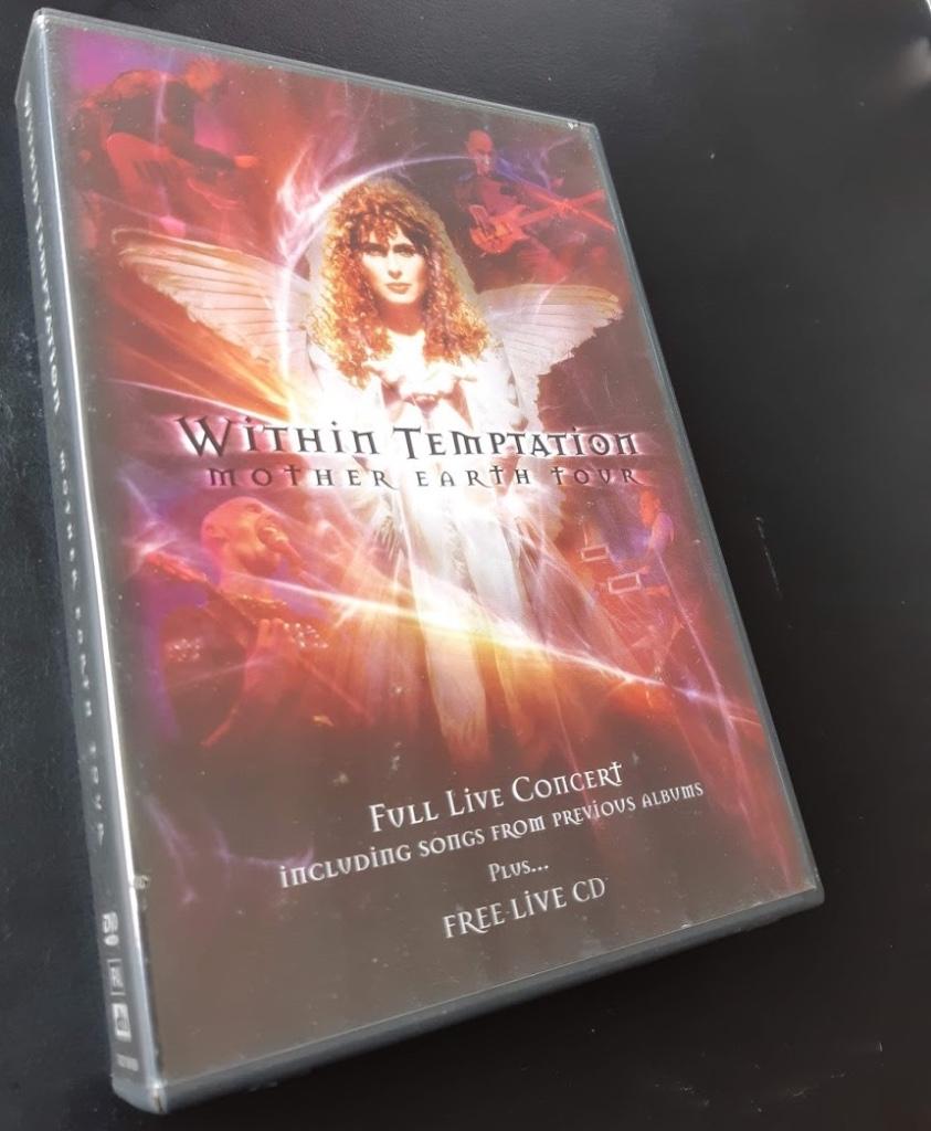 WITHIN TEMPTATION - Mother Earth Tour (2DVD+CD), Ophalen of Verzenden, Zo goed als nieuw, Boxset