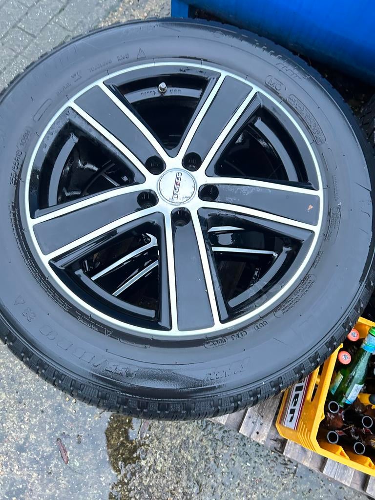 DEZENT velgen met banden 255/55 R18, Enlèvement, Pneu(s)