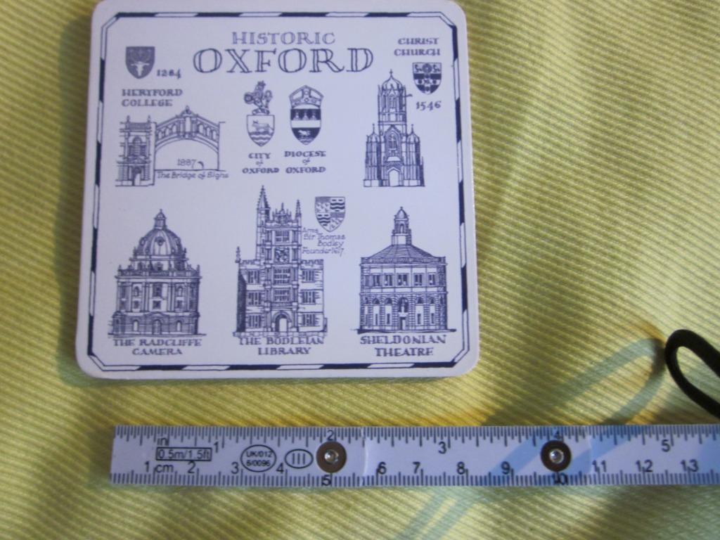 Kurken onderzetter voor drank Oxford 8 x 8 xm, Ophalen of Verzenden, Nieuw