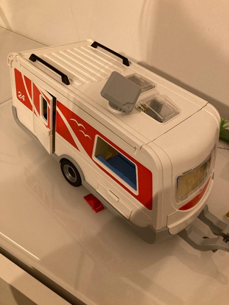 Playmobil 5434 - Gezinscaravan, Enlèvement, Comme neuf