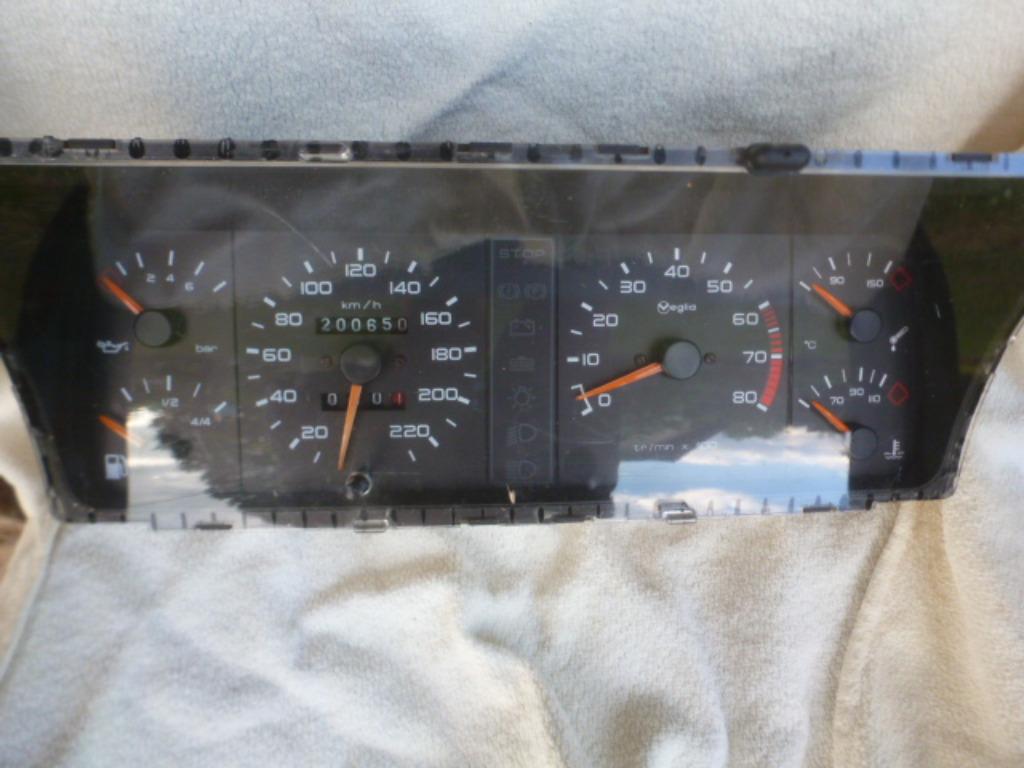 PEUGEOT 205 GTI: instrumenten, snelheidsmeter en cpt -rpm +4, Auto-onderdelen, Dashboard en Schakelaars, Peugeot, Gebruikt, Verzenden