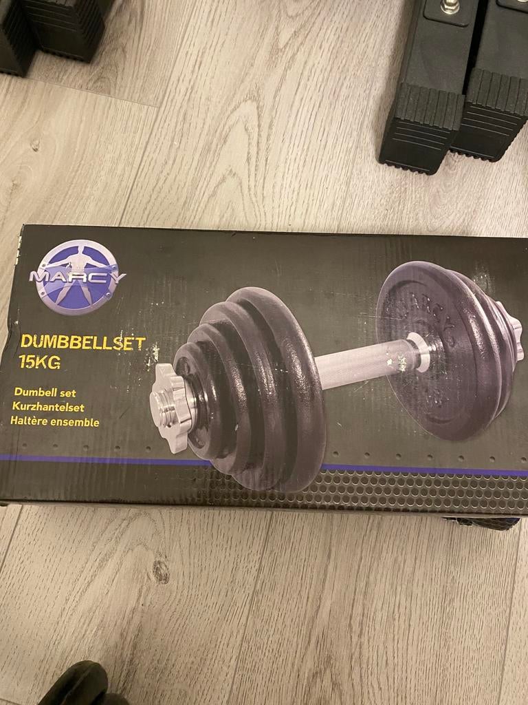 Gewichtenset 2x15kg, Ophalen, Gebruikt