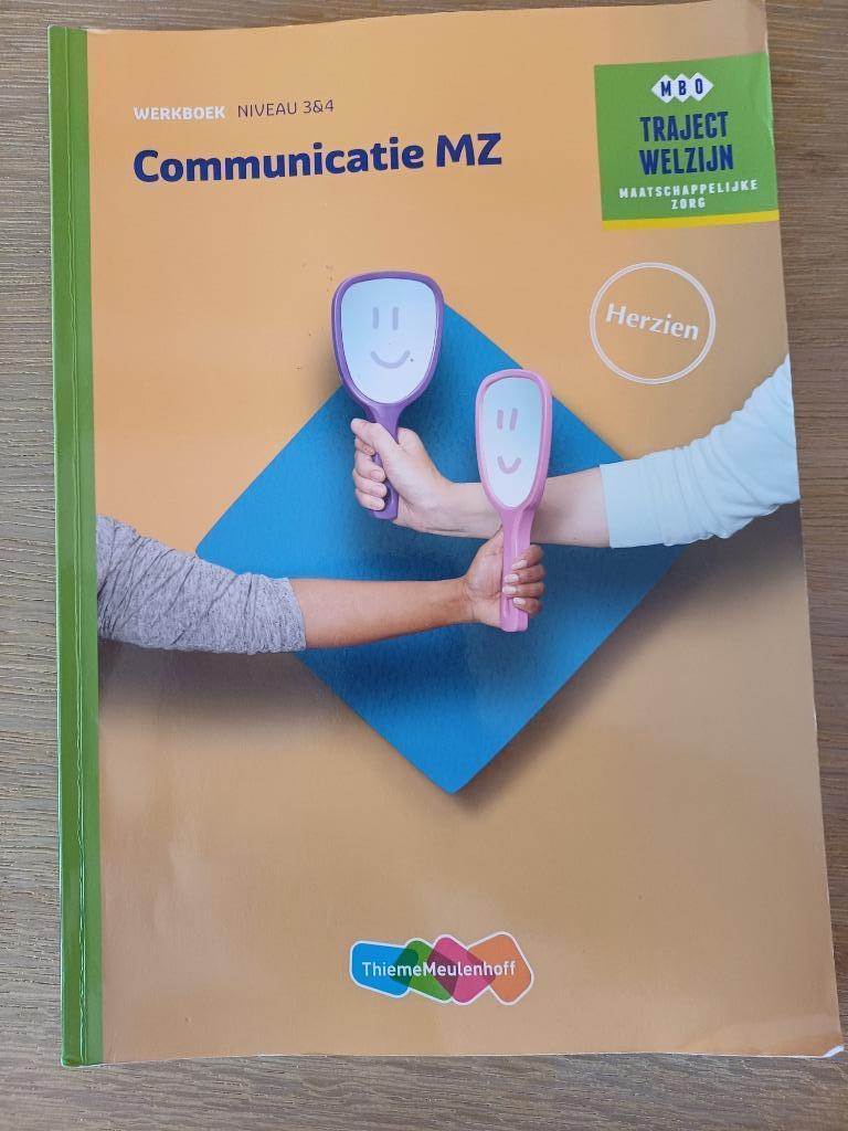 Communicatie MZ Werkboek 3&4, Boeken, Studieboeken en Cursussen, Ophalen of Verzenden, Gelezen, Hogeschool, ThiemeMeulenhoff
