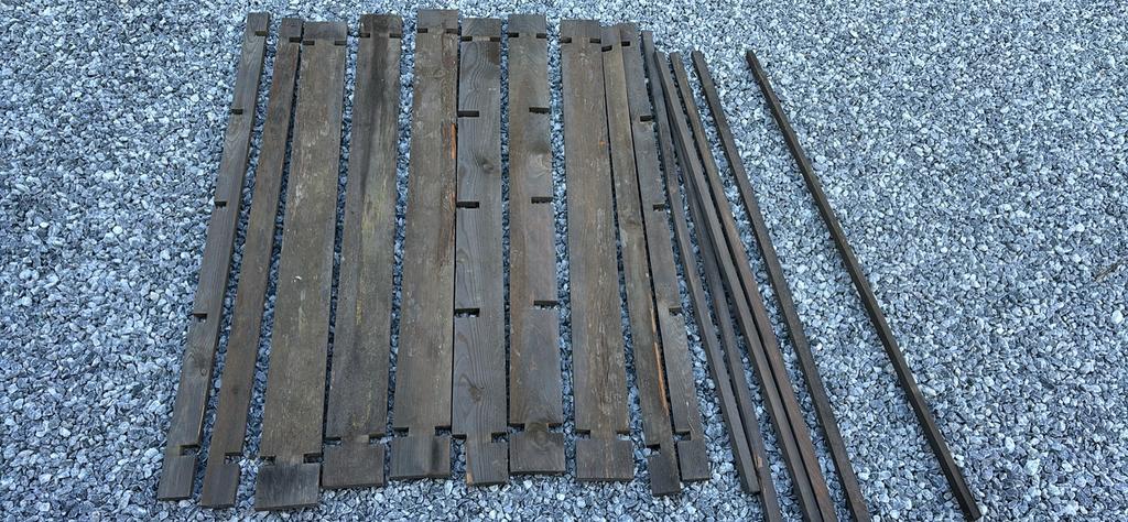 Vierkante meter planten/kruiden bak, Moins de 30 cm, Carré, Enlèvement, Utilisé