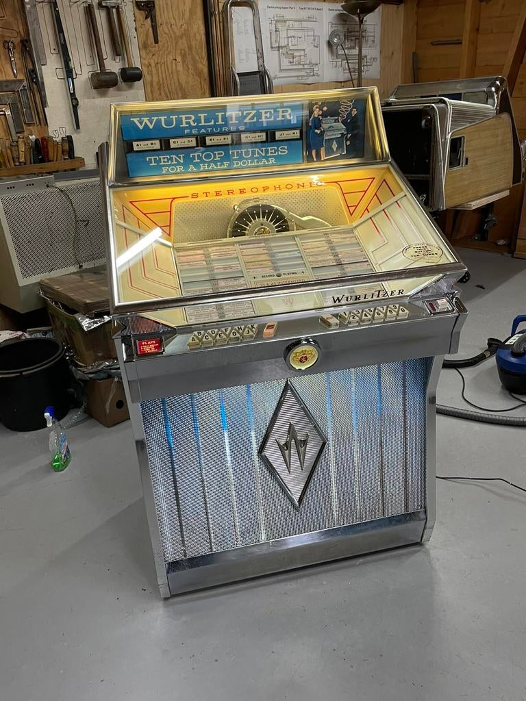 Wurlitzer Jukebox 2610 stereo, Ophalen, Zo goed als nieuw, Wurlitzer