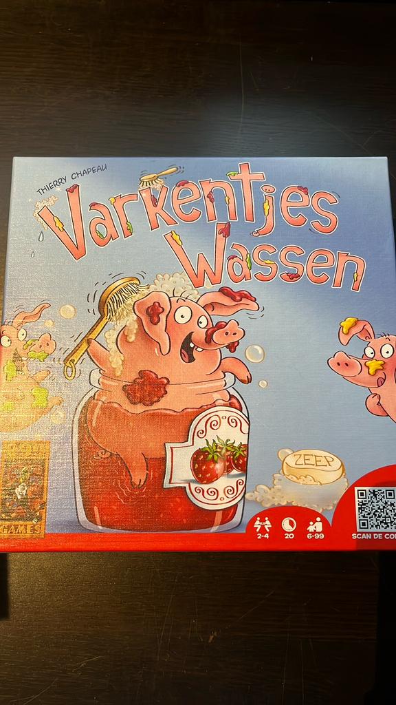Varkentjes wassen spel 6+ nieuw 18 eur nu 10 eur, Ophalen, Zo goed als nieuw