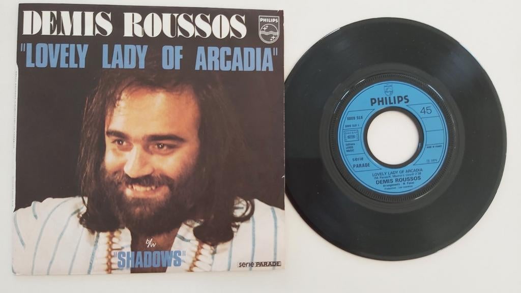 Demis Roussos  - Lovely lady of Arcadia, Enlèvement ou Envoi, Comme neuf