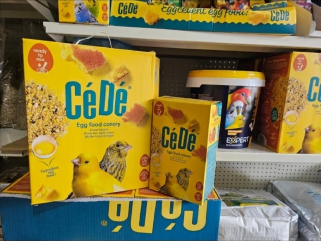 CéDé Eivoer Patee Kanarie 1kg & 5kg - Winkel & Webshop, Dieren en Toebehoren, Ophalen