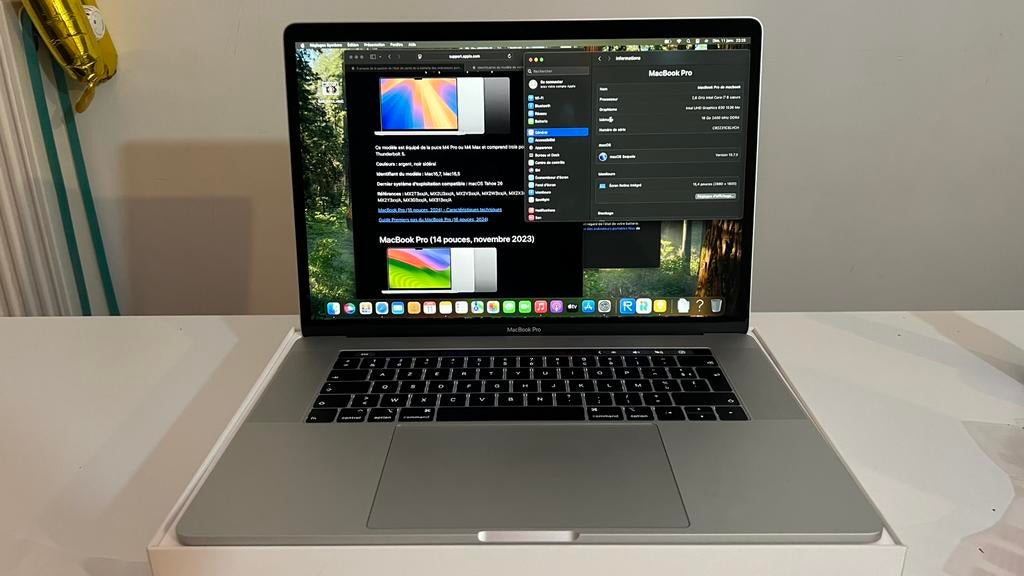 Macbook Pro-factuur/volle doos, Computers en Software, Apple Macbooks, Ophalen, Zo goed als nieuw, MacBook
