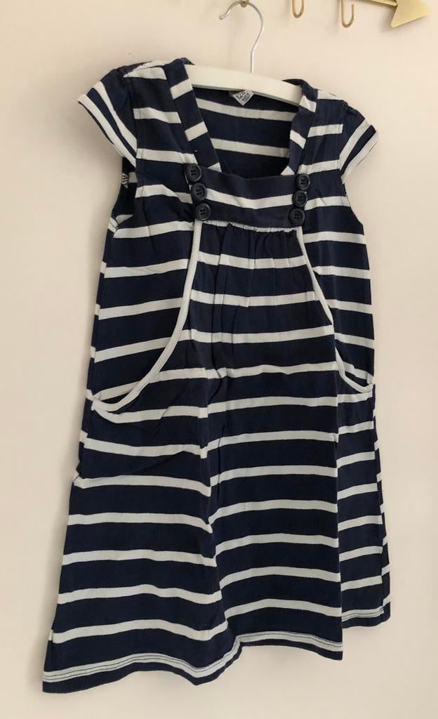 zomer jurkje Zara Kids 7-8 j 122 128 gestreept, Kinderen en Baby's, Gebruikt, Meisje, Ophalen of Verzenden, Zara