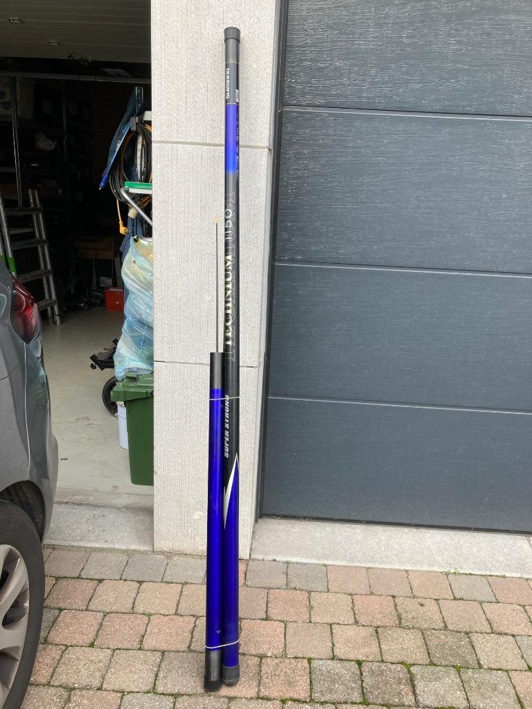 Shimano-hengel, Ophalen, Gebruikt