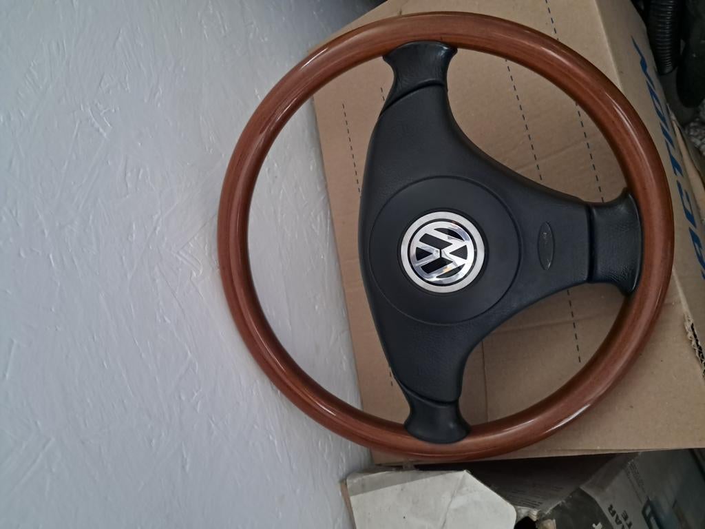 Vw golf 3 highline stuur houtenstuur, Auto-onderdelen, Ophalen of Verzenden, Gebruikt, Volkswagen