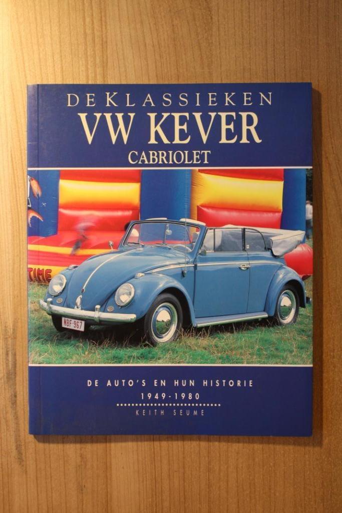 VW Kever Cabriolet 1949-1980 boek, Ophalen of Verzenden, Zo goed als nieuw