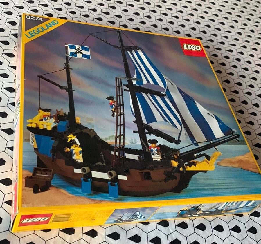 Piraten boot Lego 6274, Ophalen of Verzenden, Zo goed als nieuw, Lego