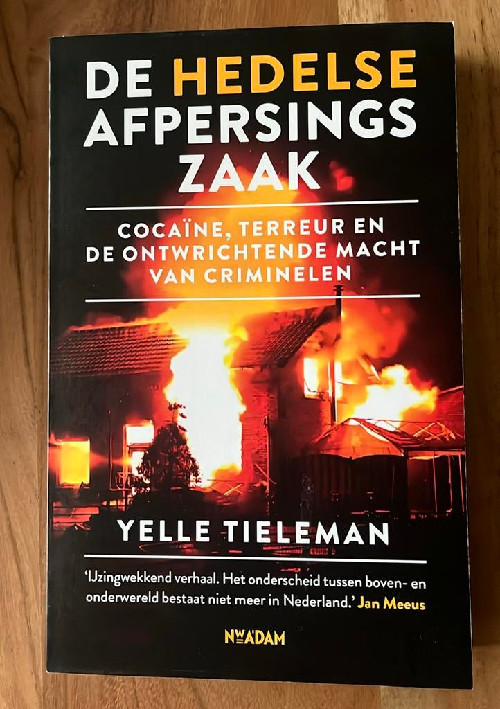 Boek - De Hedelse Afpersings zaak, Ophalen of Verzenden, Zo goed als nieuw, Yelle Tieleman