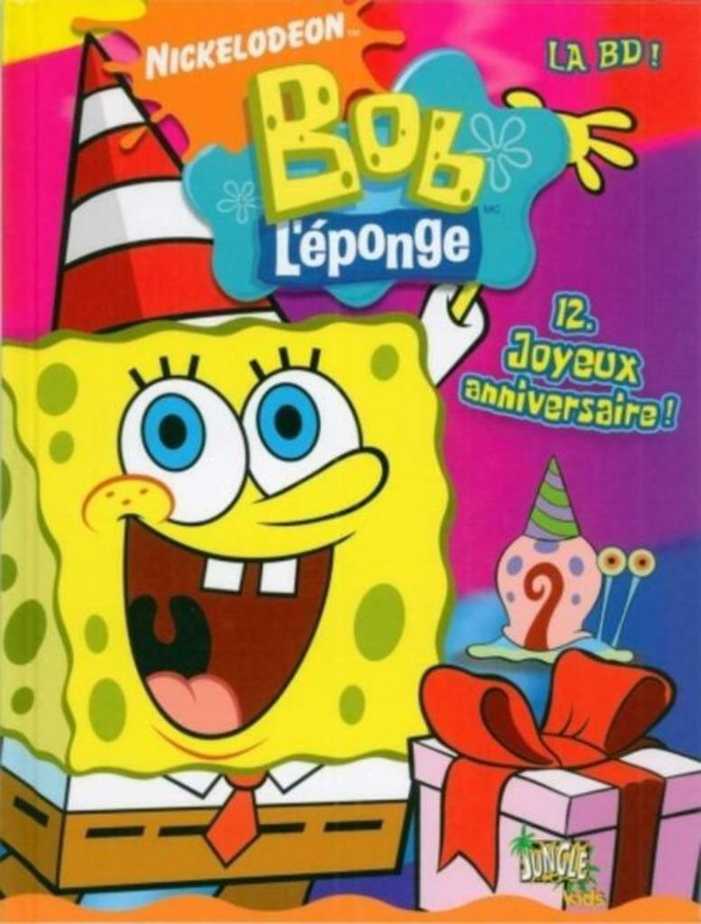 Bob l'éponge 12 Joyeux anniversaire!, Une BD, Enlèvement ou Envoi, Utilisé