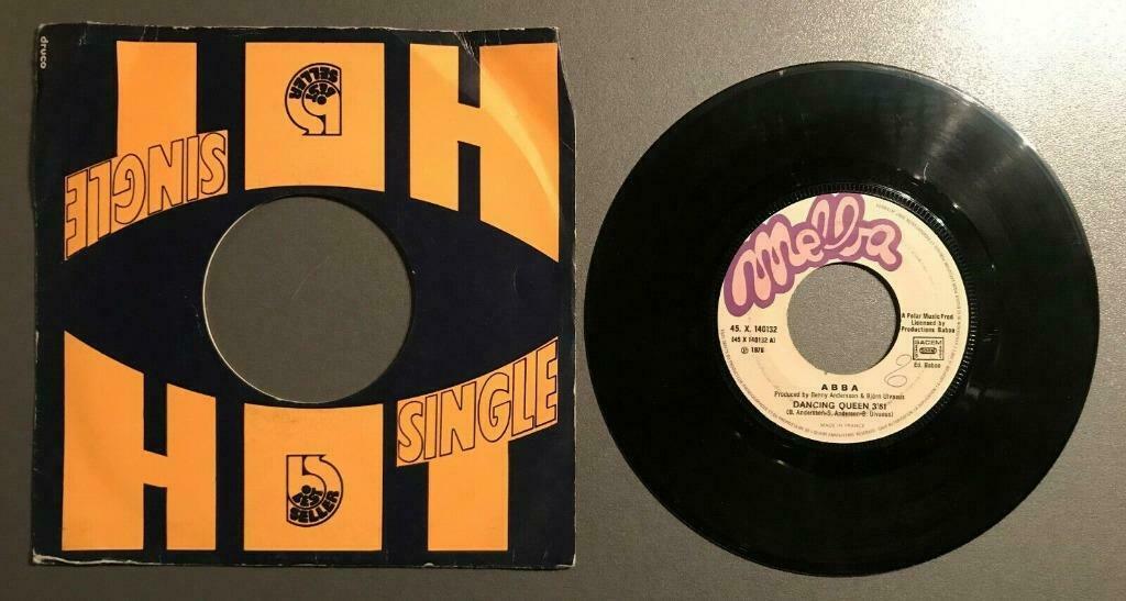 Vinyle de ABBA -, Enlèvement ou Envoi, Utilisé, Autres genres, Single