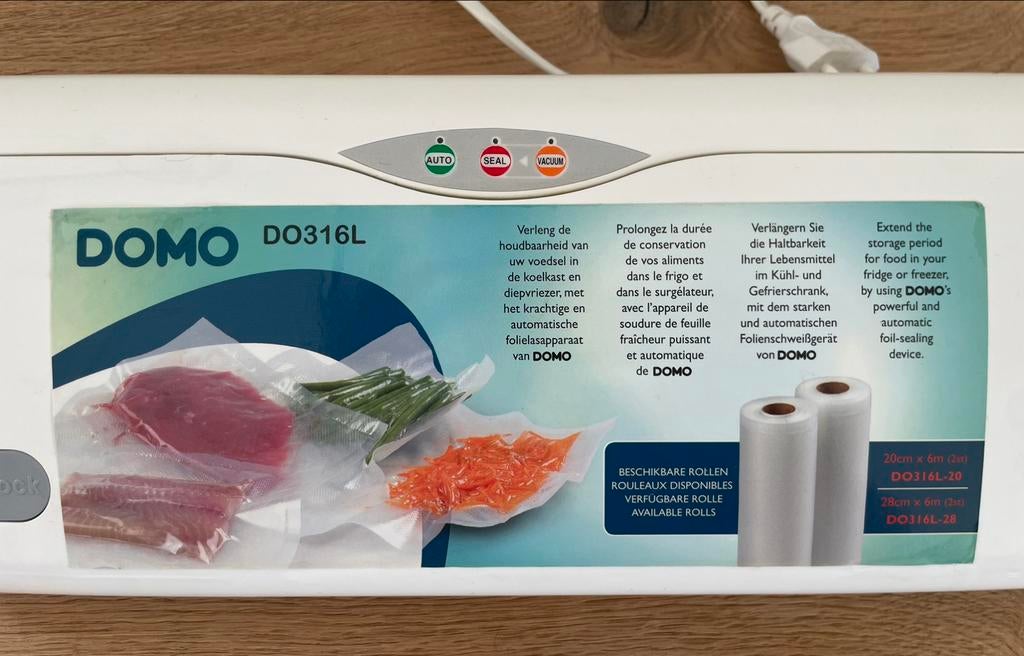 DOMO vacumeermachine DO316L, Elektronische apparatuur, Overige elektronische apparatuur, Gebruikt, Ophalen of Verzenden