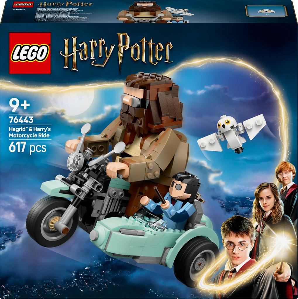 Lego 76443 Harry Potter: Hagrid & Harry’s motorcycle ride, Ophalen, Nieuw, Complete set, Lego