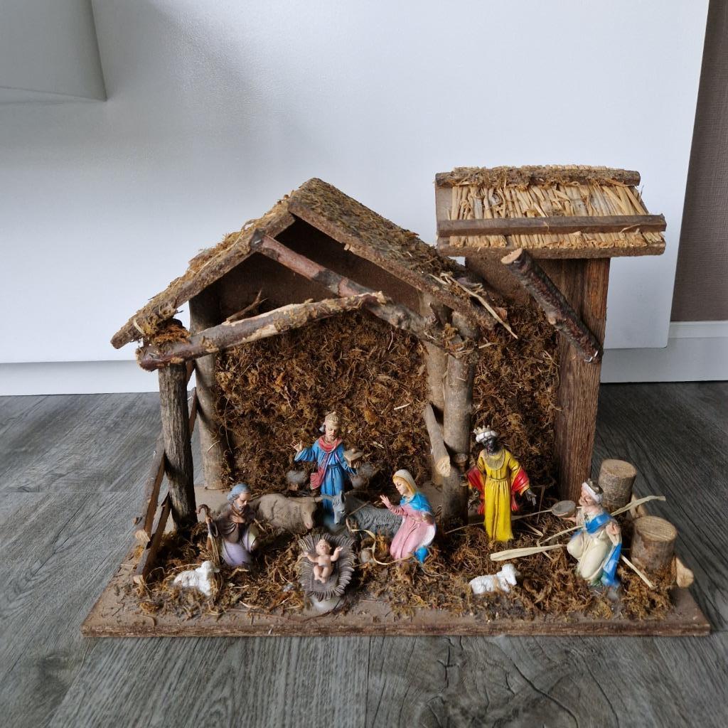 kerststal, Diversen, Ophalen of Verzenden, Zo goed als nieuw