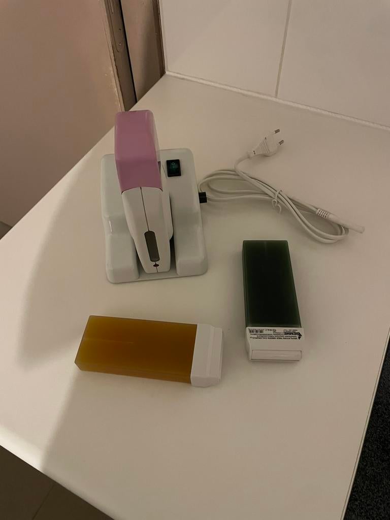 Wax apparaat met wax, Ophalen, Zo goed als nieuw