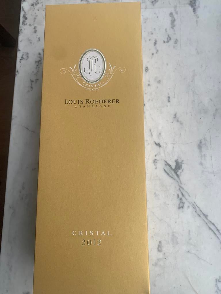 Verpakking Cristal champagne, Collections, Vins, Enlèvement, Comme neuf, Champagne