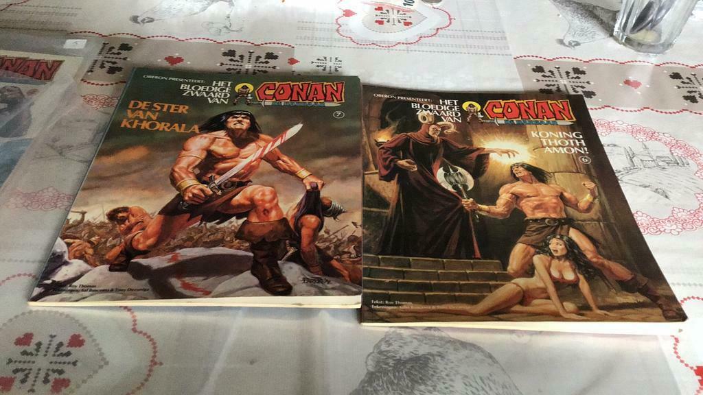 Conan de barbaar (?), Boeken, Stripverhalen, Meerdere stripboeken, Ophalen, Zo goed als nieuw