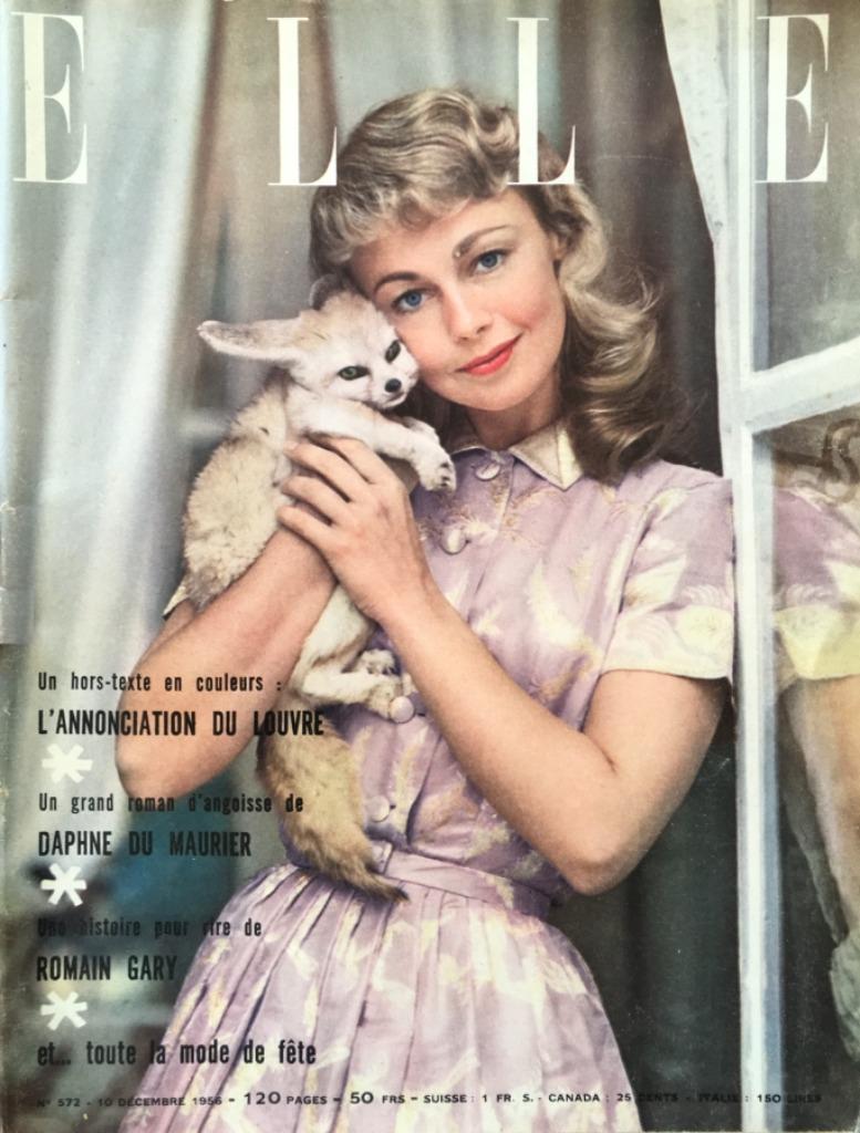 ELLE France magazine  - 10 Décembre 1956 - 10 december 56, Boeken, Tijdschriften en Kranten, Gelezen, Damesbladen, Verzenden