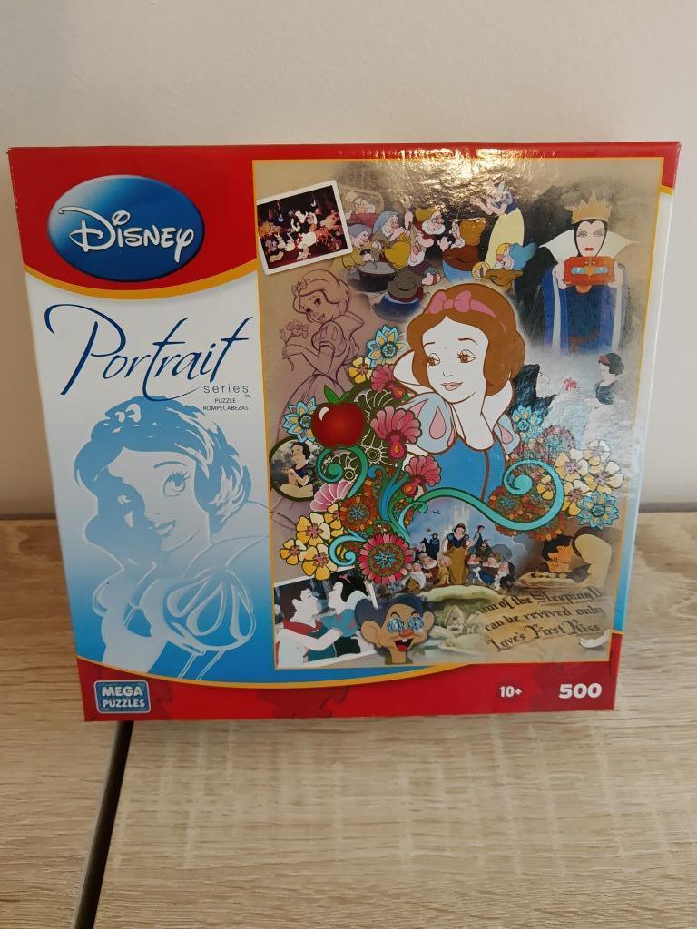 Disney Puzzel Portrait Series Snow White 500 stukjes, Ophalen of Verzenden, Sneeuwwitje of Doornroosje, Gebruikt, Overige typen